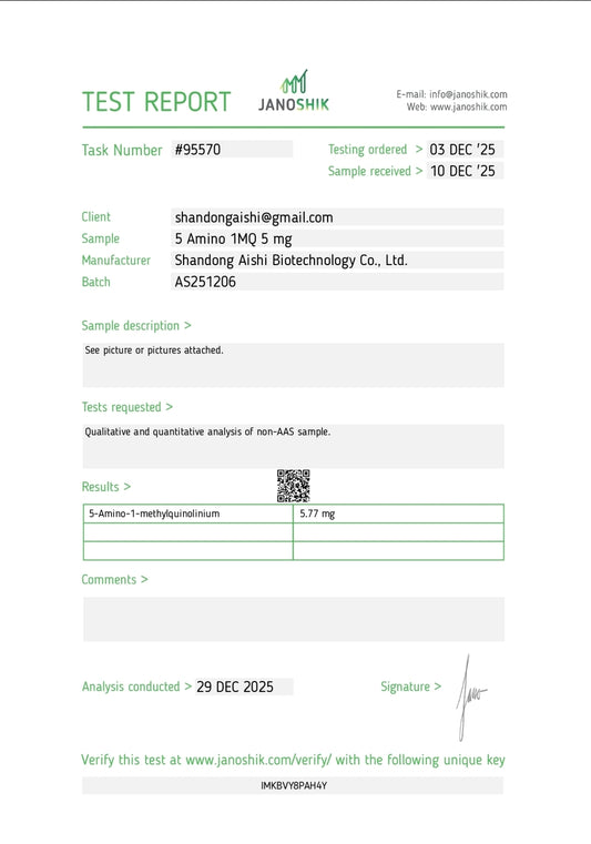 5-Amino-1MQ – 10mg